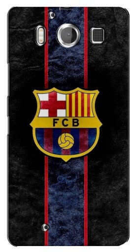 Чехол с принтом «FCB» для Microsoft Lumia 950