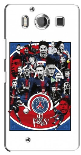 Чехол с картинкой «Команда PSG» для Microsoft Lumia 950