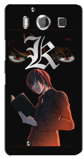 Чехол с картинкой «Лайт Ягами Death Note» для Microsoft Lumia 950