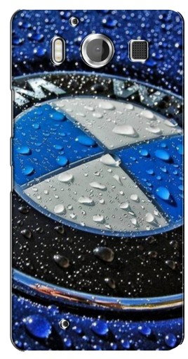 Чехол с принтом «Лого BMW» для Microsoft Lumia 950