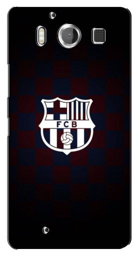 Чехол с картинкой «Лого FCB» для Microsoft Lumia 950