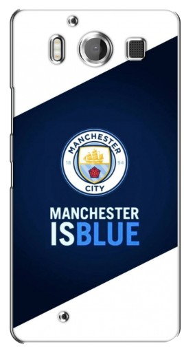 Чехол с печатью «Manchester is Blue»  для Microsoft Lumia 950