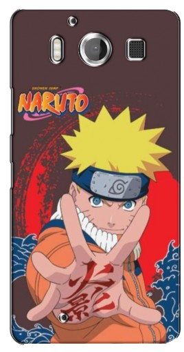 Чехол с печатью «Naruto атакует»  для Microsoft Lumia 950