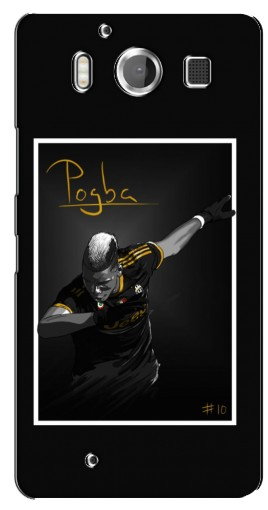 Чехол с печатью «Pogba Uve»  для Microsoft Lumia 950