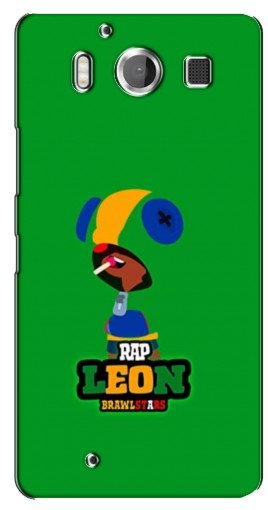 Чехол с принтом «RAP Leon» для Microsoft Lumia 950