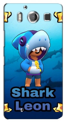 Чехол с принтом «Shark Leon» для Microsoft Lumia 950