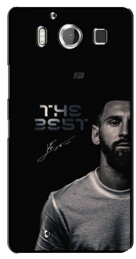 Чехол с принтом «The Best Messi» для Microsoft Lumia 950