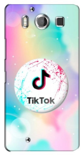 Чехол с картинкой «TikTok принт» для Microsoft Lumia 950