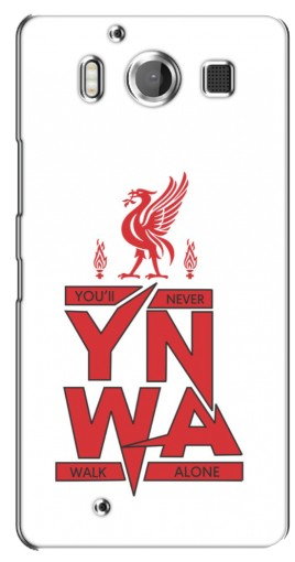 Силиконовый чехол с изображением «YNWA» для Microsoft Lumia 950