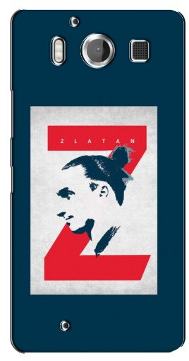 Чехол с принтом «Zlatan» для Microsoft Lumia 950