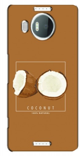 Чехол с картинкой «Coconut» для Microsoft Lumia 950 XL