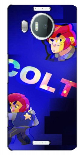 Силиконовый чехол с изображением «Colt шпион» для Microsoft Lumia 950 XL