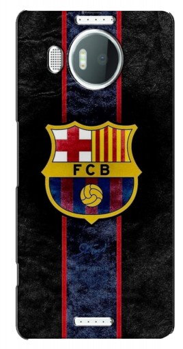 Чехол с печатью «FCB»  для Microsoft Lumia 950 XL