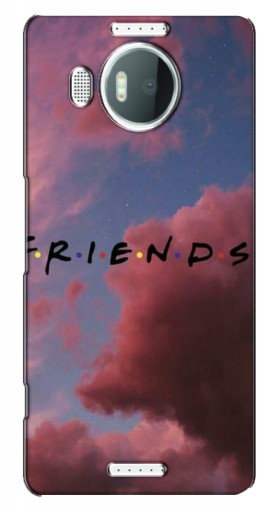 Чехол с картинкой «Friends» для Microsoft Lumia 950 XL