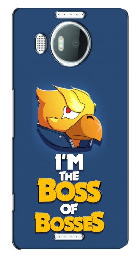 Чехол с принтом «Gold Boss» для Microsoft Lumia 950 XL