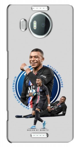 Силиконовый чехол с изображением «Kylian Mbappe» для Microsoft Lumia 950 XL