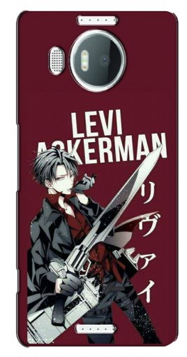 Чехол с печатью «levi Ackerman»  для Microsoft Lumia 950 XL