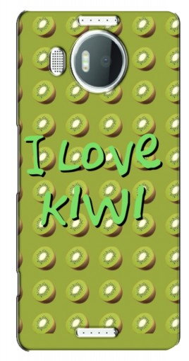 Чехол с печатью «Love Kiwi»  для Microsoft Lumia 950 XL