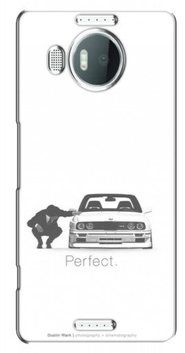 Чехол с печатью «Perfect BMW»  для Microsoft Lumia 950 XL