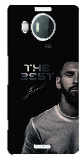 Чехол с картинкой «The Best Messi» для Microsoft Lumia 950 XL