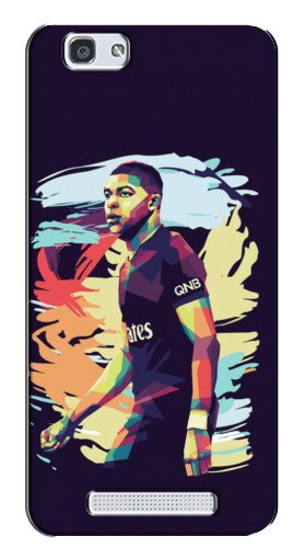 Силиконовый чехол с изображением «ART Mbappe» для ZTE Blade A610