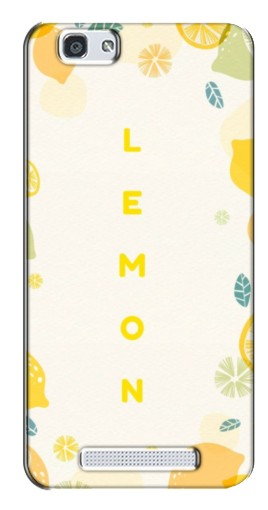 Силиконовый чехол с изображением «Lemon» для ZTE Blade A610