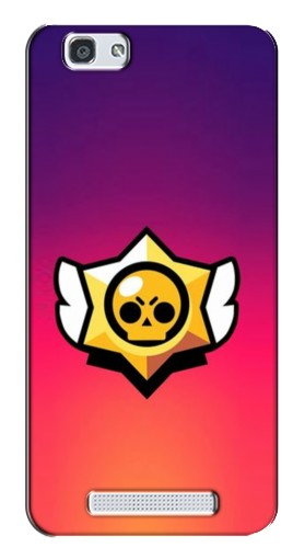 Силиконовый чехол с изображением «Логотип Brawl Stars» для ZTE Blade A610