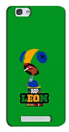 Силиконовый чехол с изображением «RAP Leon» для ZTE Blade A610