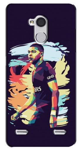 Силиконовый чехол с изображением «ART Mbappe» для ZTE Blade V7 Lite