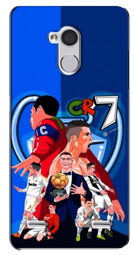 Чехол с печатью «CR7»  для ZTE Blade V7 Lite