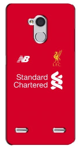 Силиконовый чехол с изображением «Форма Liverpool» для ZTE Blade V7 Lite