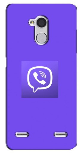 Чехол с принтом «Лого Viber» для ZTE Blade V7 Lite