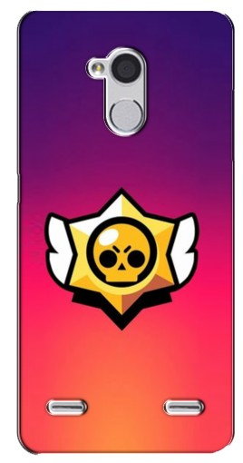 Чехол с печатью «Логотип Brawl Stars»  для ZTE Blade V7 Lite