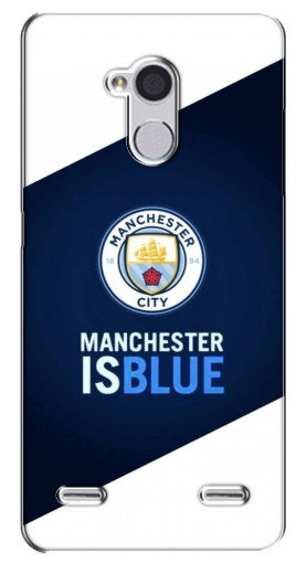 Чехол с принтом «Manchester is Blue» для ZTE Blade V7 Lite