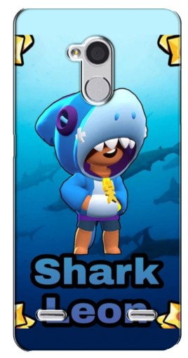 Чехол с печатью «Shark Leon»  для ZTE Blade V7 Lite