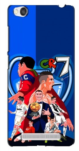 Чехол с печатью «CR7»  для Xiaomi Redmi 4A