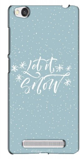 Чехол с картинкой «Let it Snow» для Xiaomi Redmi 4A