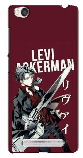 Силиконовый чехол с изображением «levi Ackerman» для Xiaomi Redmi 4A