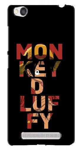 Силиконовый чехол с изображением «Monky d Luffy» для Xiaomi Redmi 4A