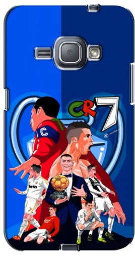 Чехол с принтом «CR7» для Samsung Galaxy J1 2016, J120