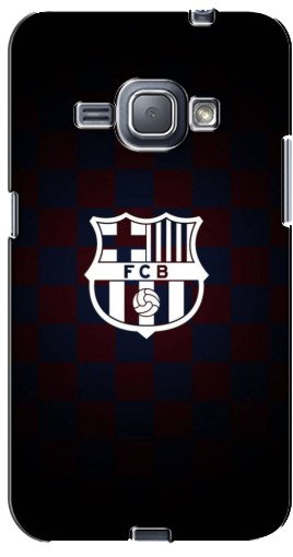 Силиконовый чехол с изображением «Лого FCB» для Samsung Galaxy J1 2016, J120