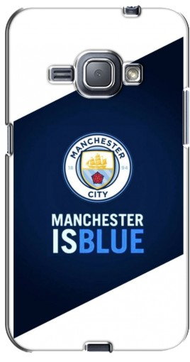 Чехол с печатью «Manchester is Blue»  для Samsung Galaxy J1 2016, J120