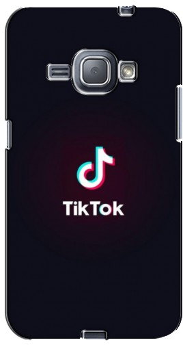 Чехол с принтом «TikTok темный» для Samsung Galaxy J1 2016, J120