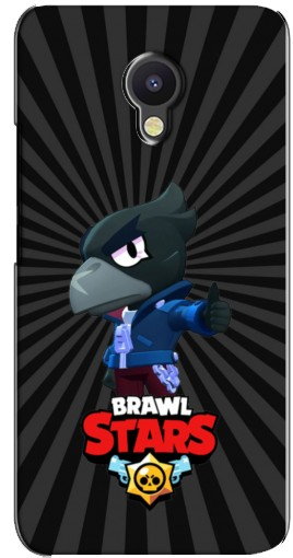 Чехол с печатью «Crow Brawl Stars»  для Meizu M5 Note