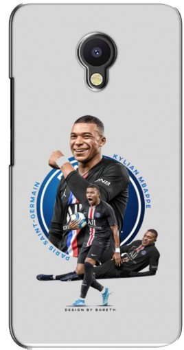 Силиконовый чехол с изображением «Kylian Mbappe» для Meizu M5 Note