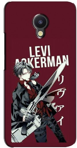 Чехол с печатью «levi Ackerman»  для Meizu M5 Note