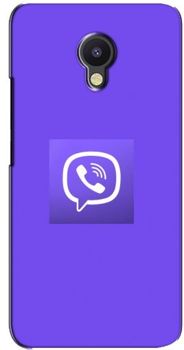 Силиконовый чехол с изображением «Лого Viber» для Meizu M5 Note