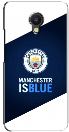 Чехол с печатью «Manchester is Blue»  для Meizu M5 Note