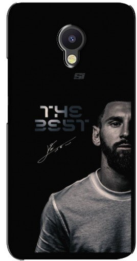 Силиконовый чехол с изображением «The Best Messi» для Meizu M5 Note