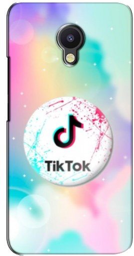 Силиконовый чехол с изображением «TikTok принт» для Meizu M5 Note